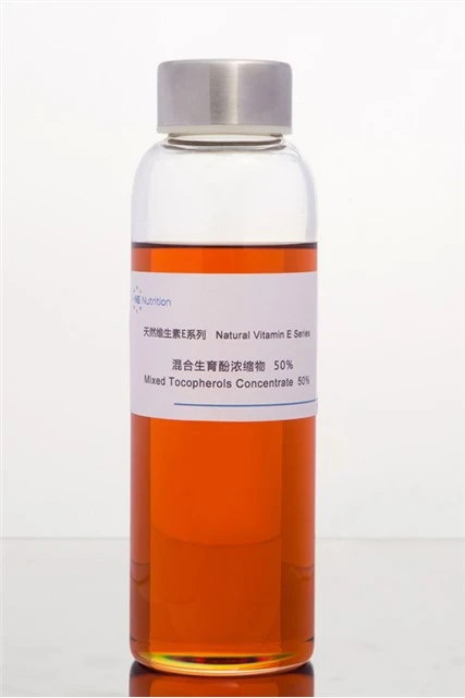 น้ํามันหนืดสีน้ําตาลผสม Tocopherols สีน้ําตาลแดง